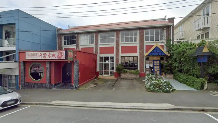 Royal Thai Restaurant storefront on Majoribank Street, Mt Victoria Wellington